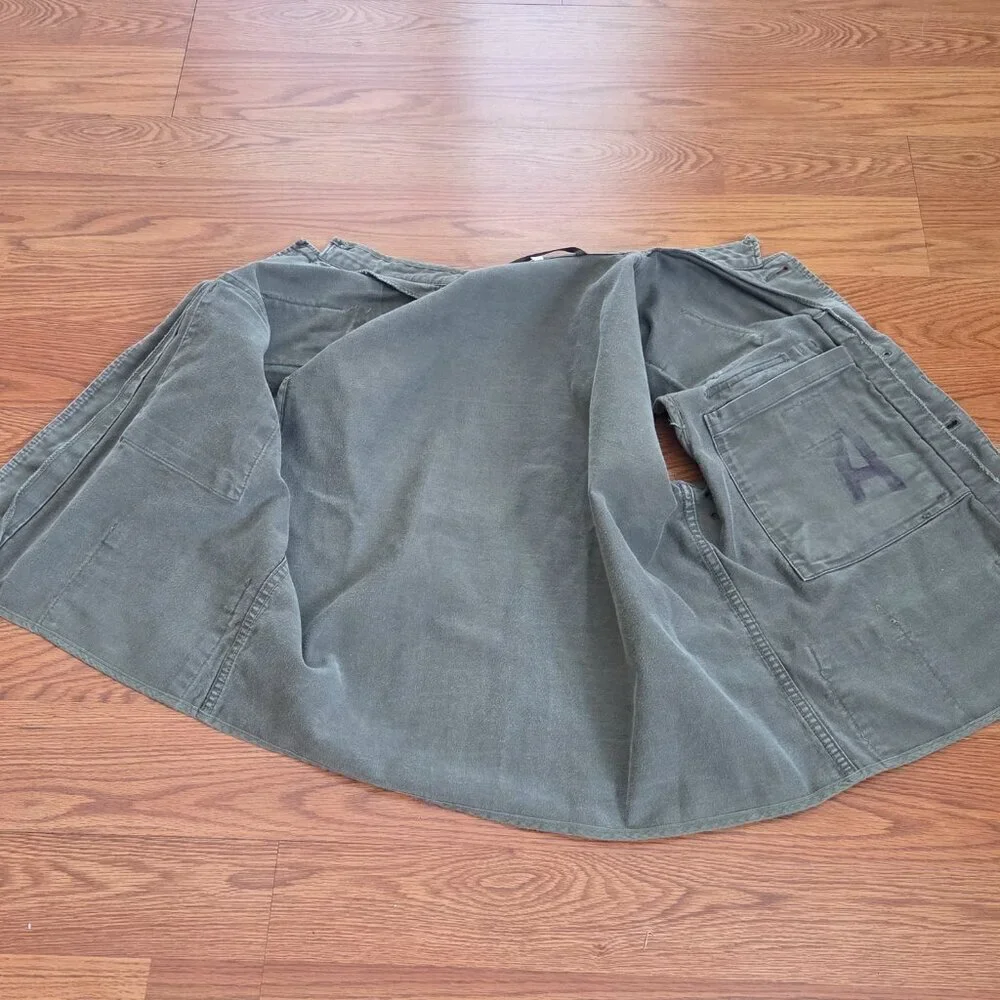 Vintage 1990s H Winnen GMBH & Co. German Military Field JACKET Army Green Unisex